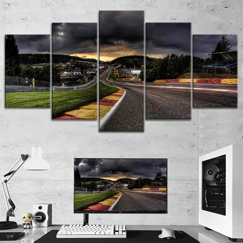 Nurburgring Rally Road Landscape-8 Wall Art Canvas Decor Printing