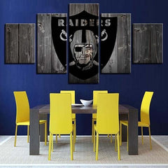 Oakland Raiders Wall Art Canvas Decor Printing