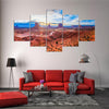 Image of Oljato Valley Southwestern Mountain Wall Art Canvas Decor Printing