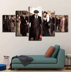 Peaky Blinders TV Show Characters Wall Art Canvas Decor Printing