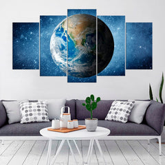 Planet Earth Space Fine Art Wall Art Canvas Decor Printing