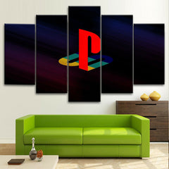 Play Station Logo Wall Art Canvas Decor Printing