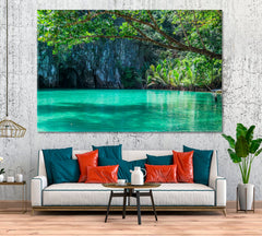 Puerto Princesa Underground River Wall Art Canvas Print Decor-1Panel