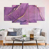 Image of Purple Marble abstract Wall Art Canvas Decor Printing