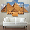Image of Pyramid Egypt Desert Wall Art Canvas Decor Printing