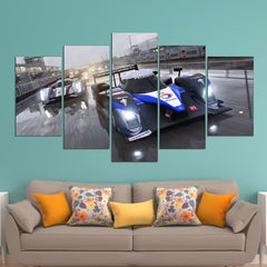 Racing Car Wall Art Canvas Decor Printing