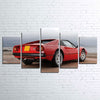 Image of Red 77 Ferrari Car Wall Art Canvas Decor Printing