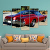 Image of Red Buick Riviera 1971 Car Wall Art Canvas Decor Printing