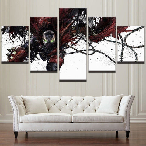 Red Spawn Wall Art Canvas Decor Printing