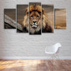 Image of Resting Lion Wall Art Canvas Decor Printing