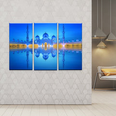 Sheikh Zayed Grand Mosque Wall Art Canvas Decor Printing