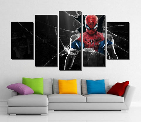 Spider-Man Super Hero Comic Wall Art Canvas Decor Printing