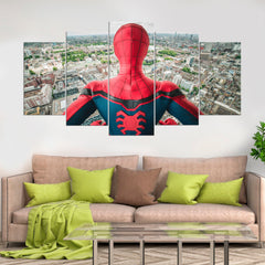 Spider Man Movie Super Hero Wall Art Canvas Decor Printing