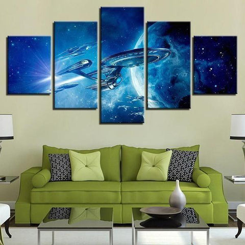 Star Trek Space Wall Art Canvas Decor Printing