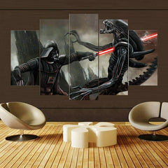 Star Wars Darth Vader Sith Stormtrooper Jedi Wall Art Canvas Decor Printing