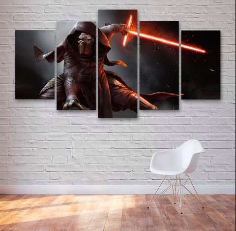 Star Wars Kylo Ren Movie Wall Art Canvas Decor Printing