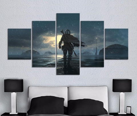 Star Wars Mandalorian Wall Art Canvas Decor Printing