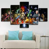 Image of Star Wars Movie Characters Wall Art Canvas Decor Printing