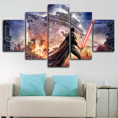 Star Wars Movie StarKiller Wall Art Canvas Decor Printing