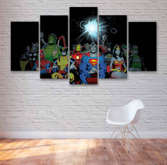 Super Hero Movie Wall Art Canvas Decor Printing