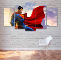 Superman DC Comics Wall Art Canvas Decor Printing