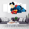 Image of Superman Super Hero DC comic Wall Art Canvas Decor Printing