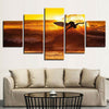 Image of Surfing Sunset Ocean Waves Professional Surfer Wall Art Canvas Decor Printing