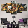 Image of Tasty Food On The Table Wall Art Canvas Decor Printing