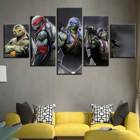 Teenage Mutant Ninja Turtle Wall Art Canvas Decor Printing