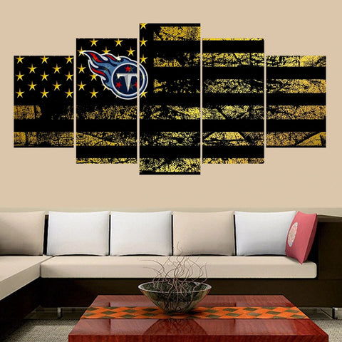 Tennessee Titans Wall Art Canvas Decor Printing