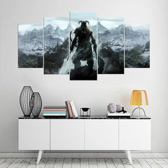 The Elder Scrolls Skyrim Wall Art Canvas Decor Printing