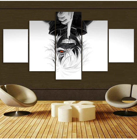 Tokyo Ghouls Animation Creative Wall Art Canvas Decor Printing