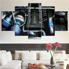 Image of Toyota Supra Twin Turbocharged Engine Wall Art Canvas Decor Printing