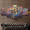 Image of Tree of Life Colorful Wall Art Canvas Decor Printing