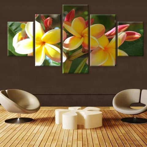 Tropical Flower Wall Art Canvas Decor Printing