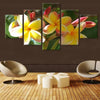 Image of Tropical Flower Wall Art Canvas Decor Printing