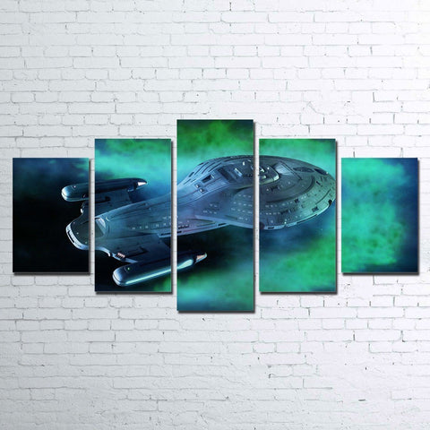 Star Trek Enterprise Wall Art Canvas Decor Printing