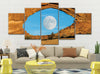 Image of Utah Giant Eye Wall Art Canvas Decor Printing