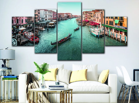 Venice Grand Canal Italy Wall Art Canvas Decor Printing