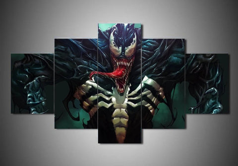 Venom Comic Wall Art Canvas Decor Printing