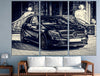 Image of Vintage Mercedes Sport Cars Wall Art Canvas Print Decor