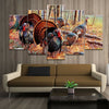Image of Wild Turkey Animal Wall Art Canvas Decor Printing