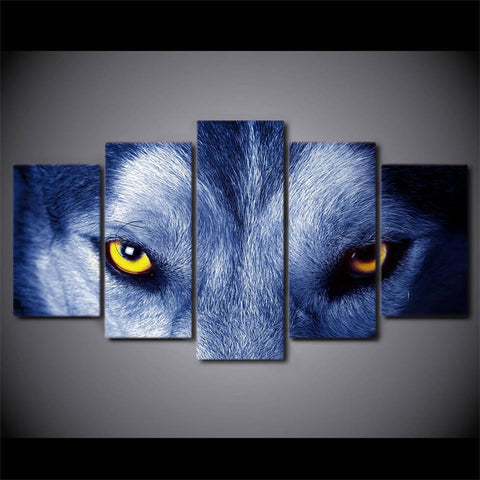 Wolf Eyes Wall Art Canvas Decor Printing