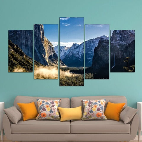 Yosemite National Park Wall Art Canvas Decor Printing