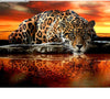Image of 5D DIY Diamond Painting kit - Tiger Reflection home decor gift - DelightedStore