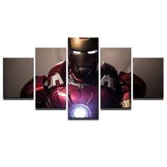 Iron Man Superhero Movie Wall Art Canvas Print Decoration - DelightedStore