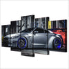 Image of Nissan GTR R35 Sports Car Wall Art Canvas Print Decor - DelightedStore
