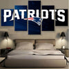 Image of New England Patriots Wall Art Canvas Print Decor