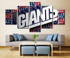 New York Giants Wall Art Canvas Print Decor - DelightedStore