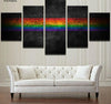 Image of Letters Rainbow Game Wall Art Canvas Print Decoration - DelightedStore